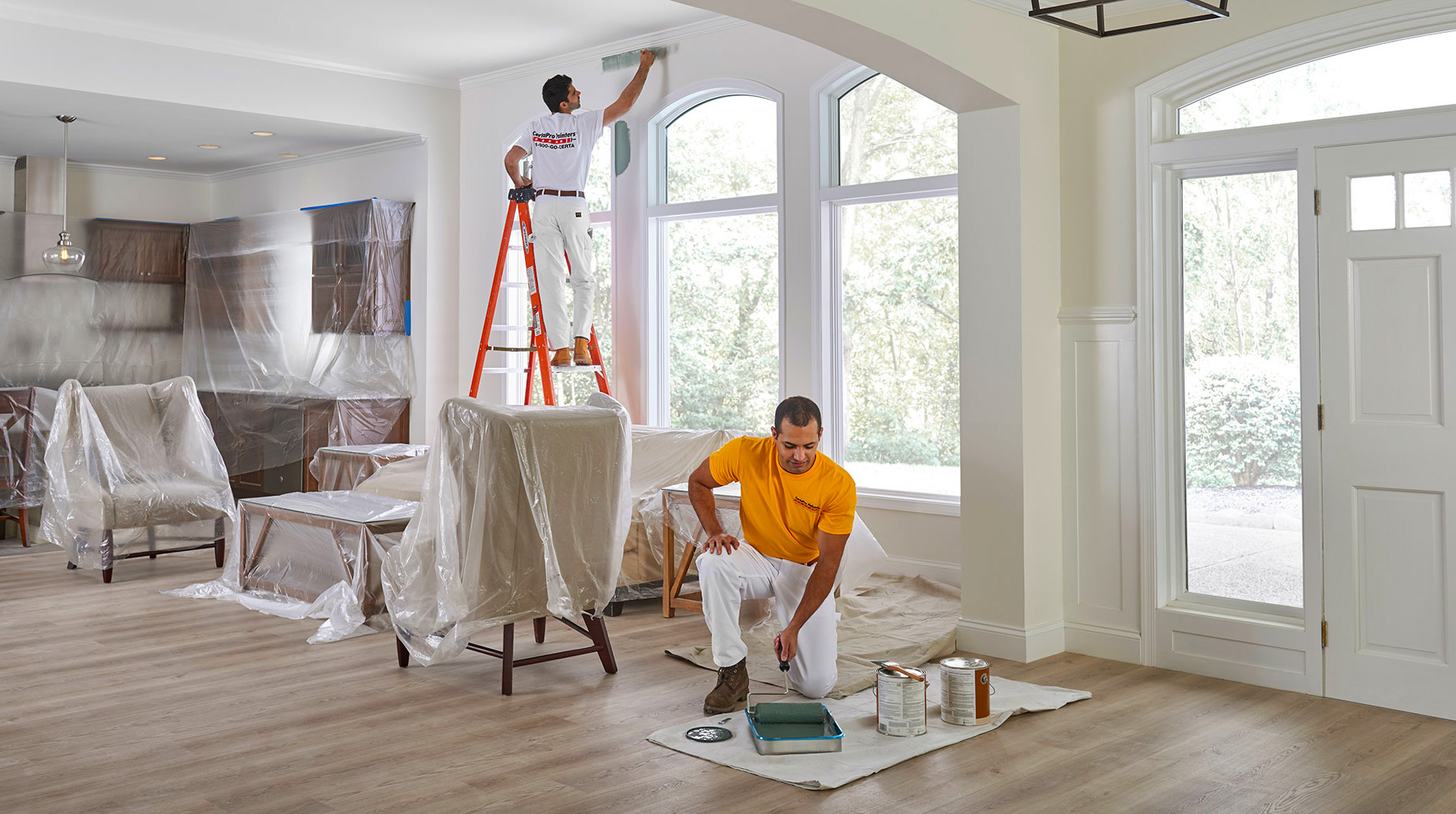 Trim Painting Project